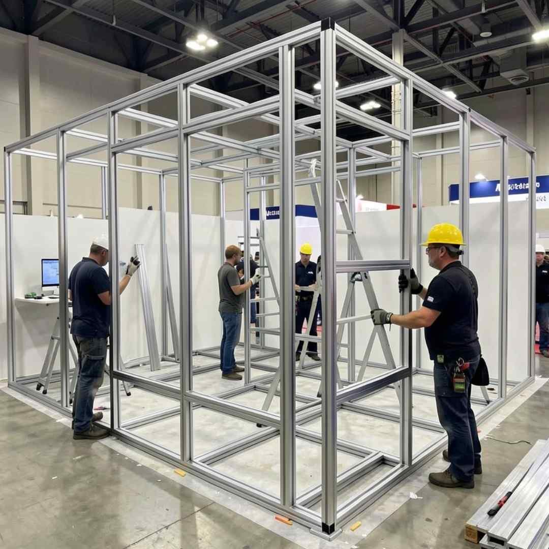 Stall fabrication and structural build
