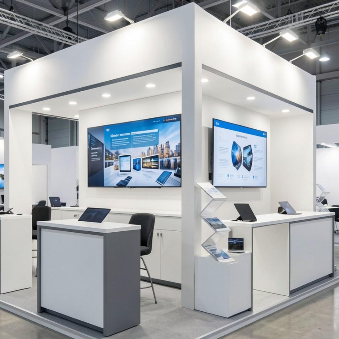 Custom kiosk and display unit