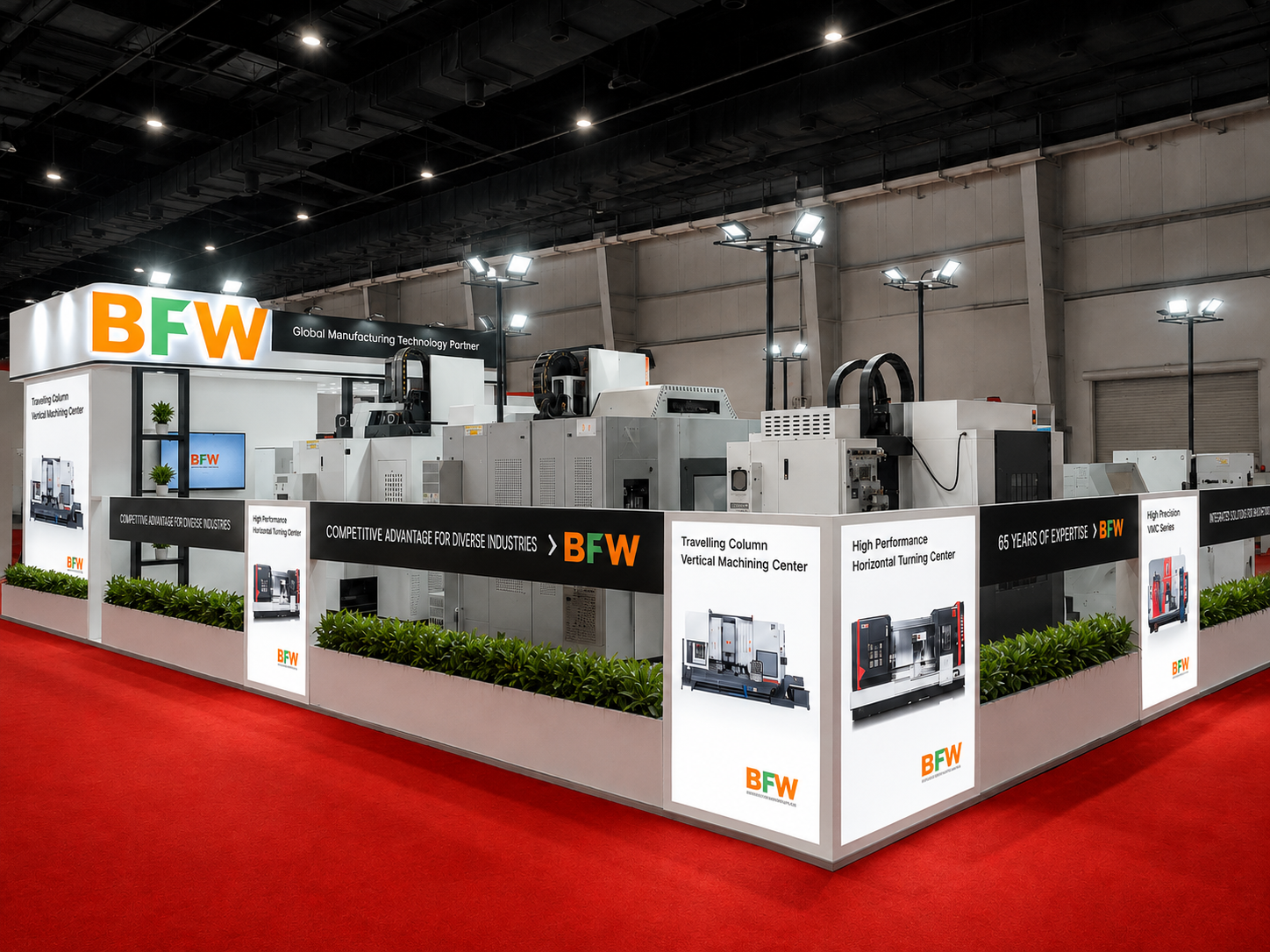 BFW exhibition stall